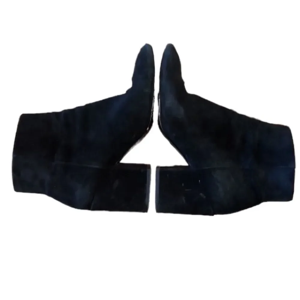 Ash Black Suede Booties Size 9